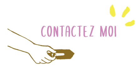 Image avec un lien représentant une main tenant une lisseuse. Il est écrit "contactez moi". En cliquant dessus, vous serez redirigé vers la page contact